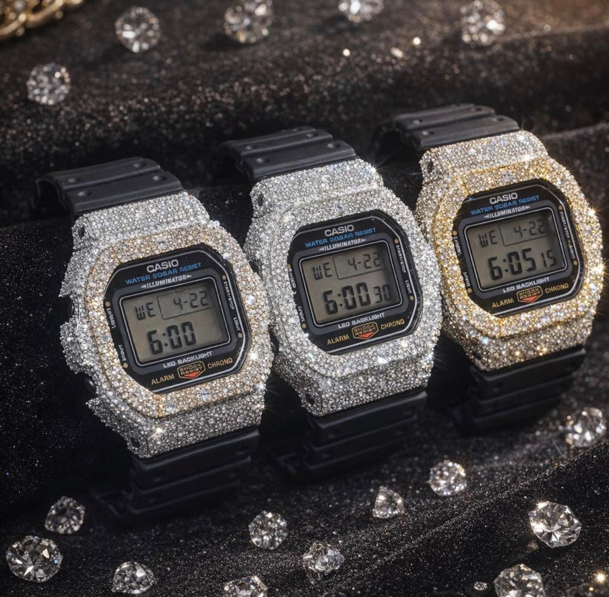 Iced Out Gshock